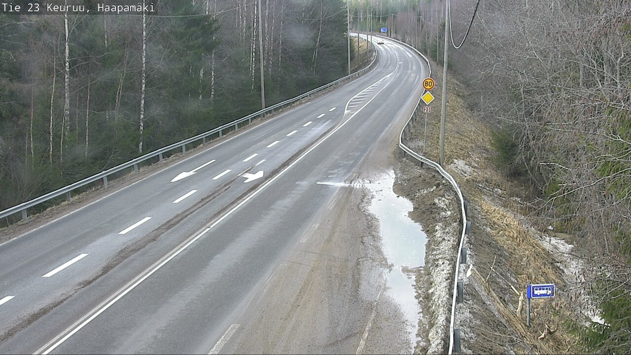 Weather Camera Image Väg 23 Haapamäki, Keuruu, Keski-Suomi