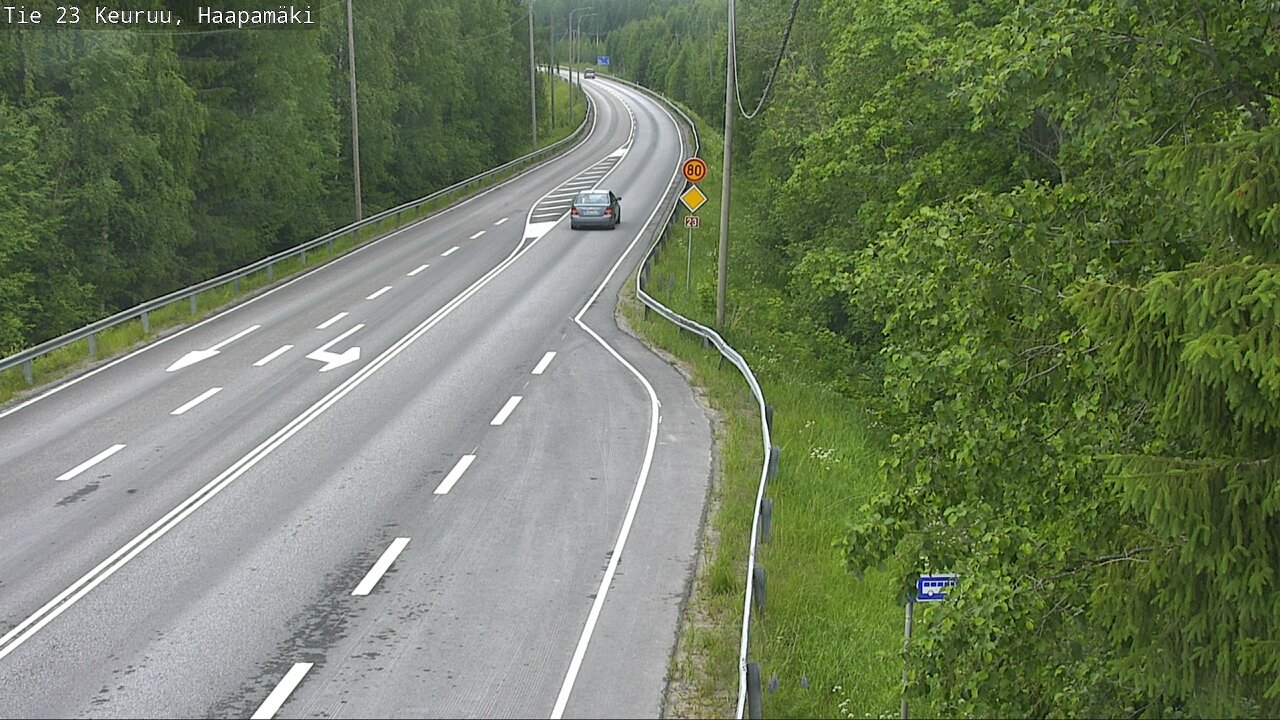 Kelikamerat Kuva Tie 23 Haapamäki, Keuruu, Keski-Suomi