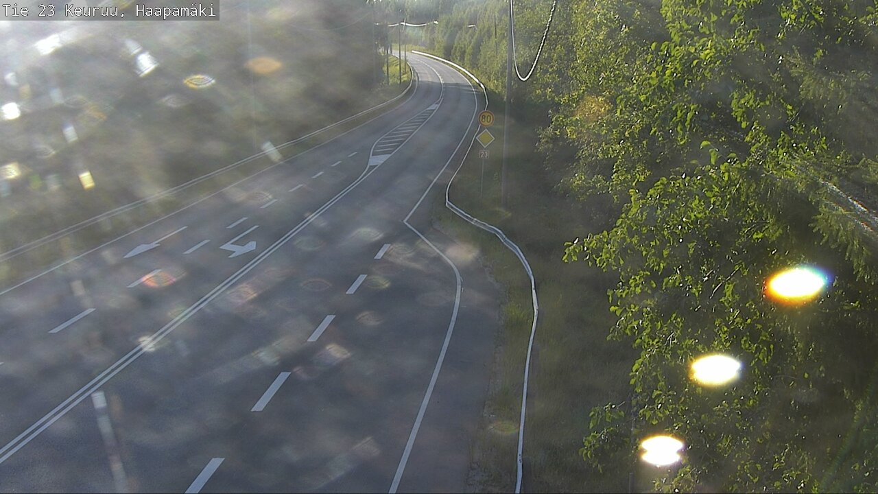 Kelikamerat Kuva Tie 23 Haapamäki, Keuruu, Keski-Suomi