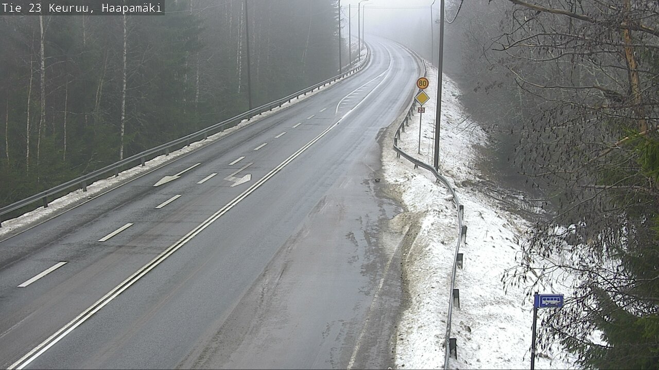 Weather Camera Image Väg 23 Haapamäki, Keuruu, Keski-Suomi