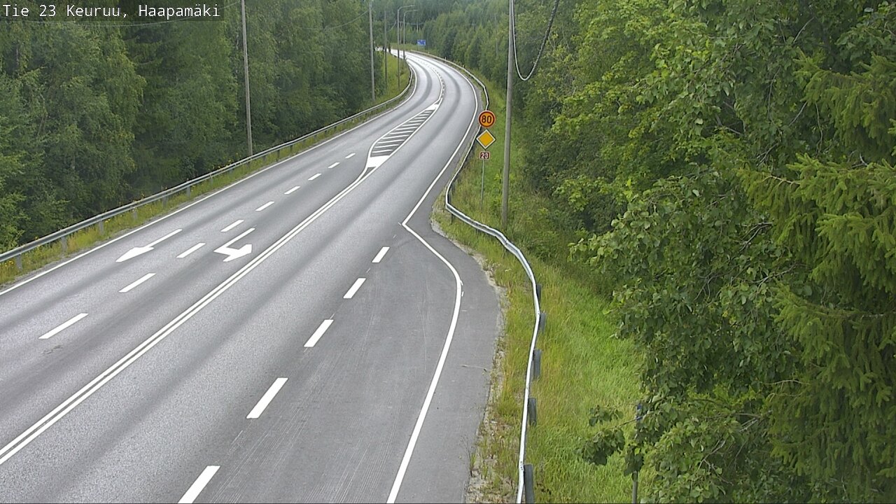 Kelikamerat Kuva Tie 23 Haapamäki, Keuruu, Keski-Suomi