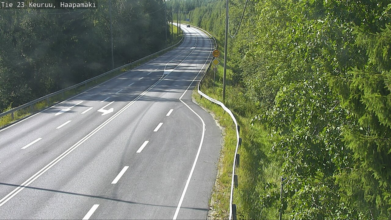 Kelikamerat Kuva Tie 23 Haapamäki, Keuruu, Keski-Suomi
