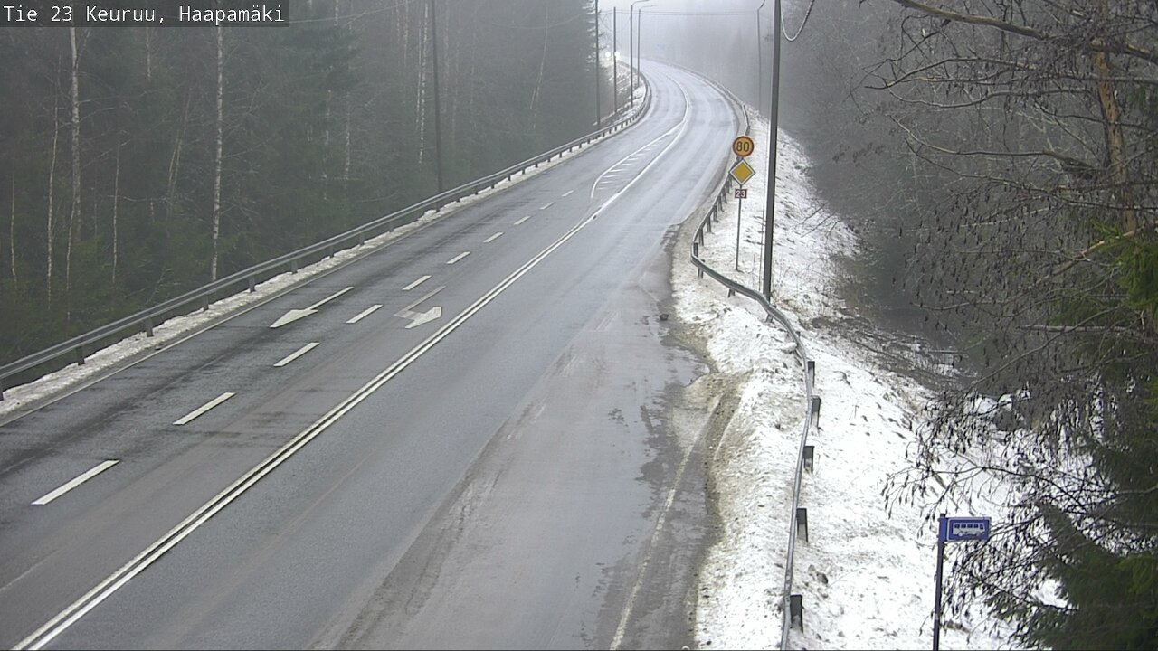 Weather Camera Image Väg 23 Haapamäki, Keuruu, Keski-Suomi