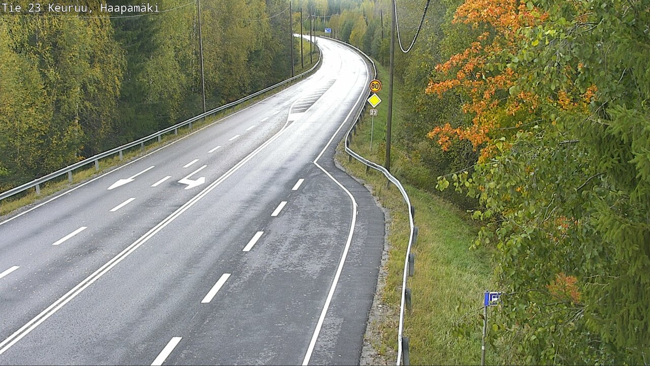 Weather Camera Image Road 23 Haapamäki, Keuruu, Keski-Suomi
