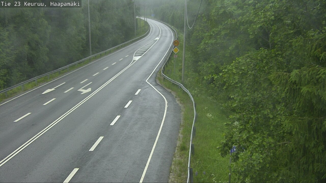 Kelikamerat Kuva Tie 23 Haapamäki, Keuruu, Keski-Suomi