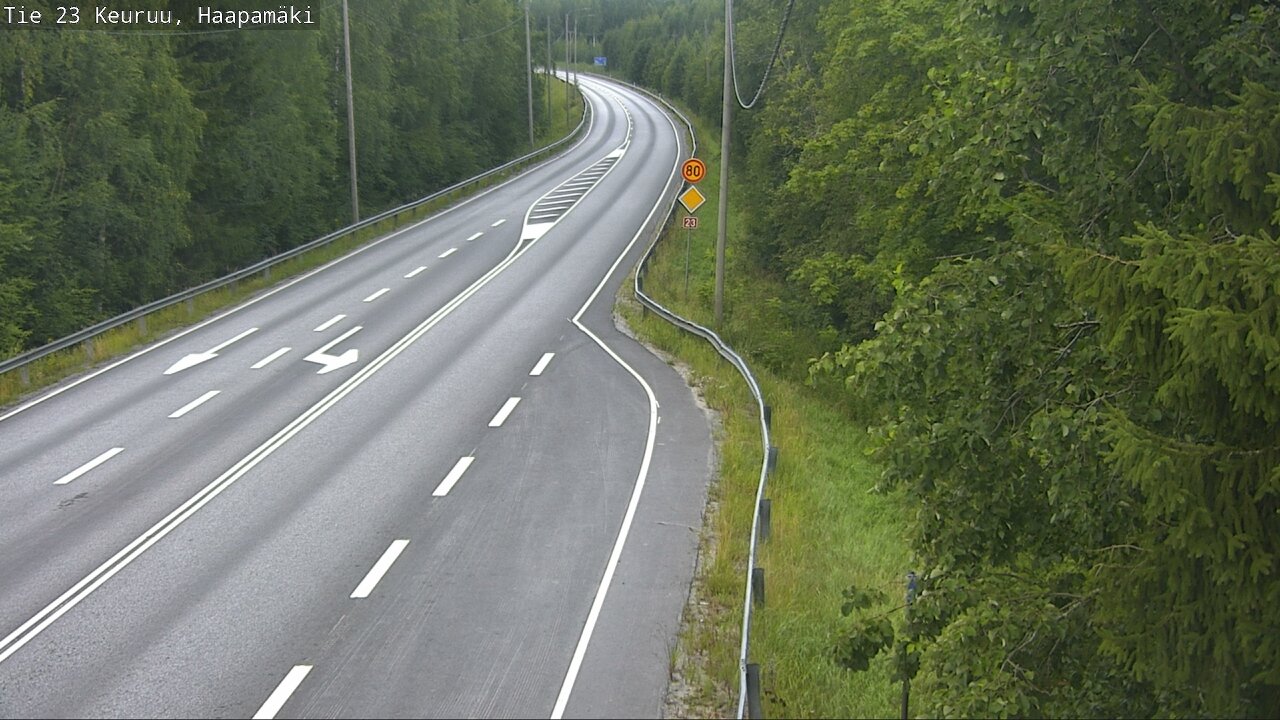 Kelikamerat Kuva Tie 23 Haapamäki, Keuruu, Keski-Suomi