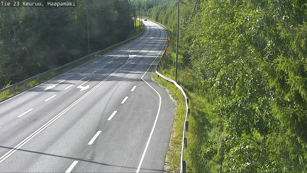 Kelikamerat Kuva Tie 23 Haapamäki, Keuruu, Keski-Suomi