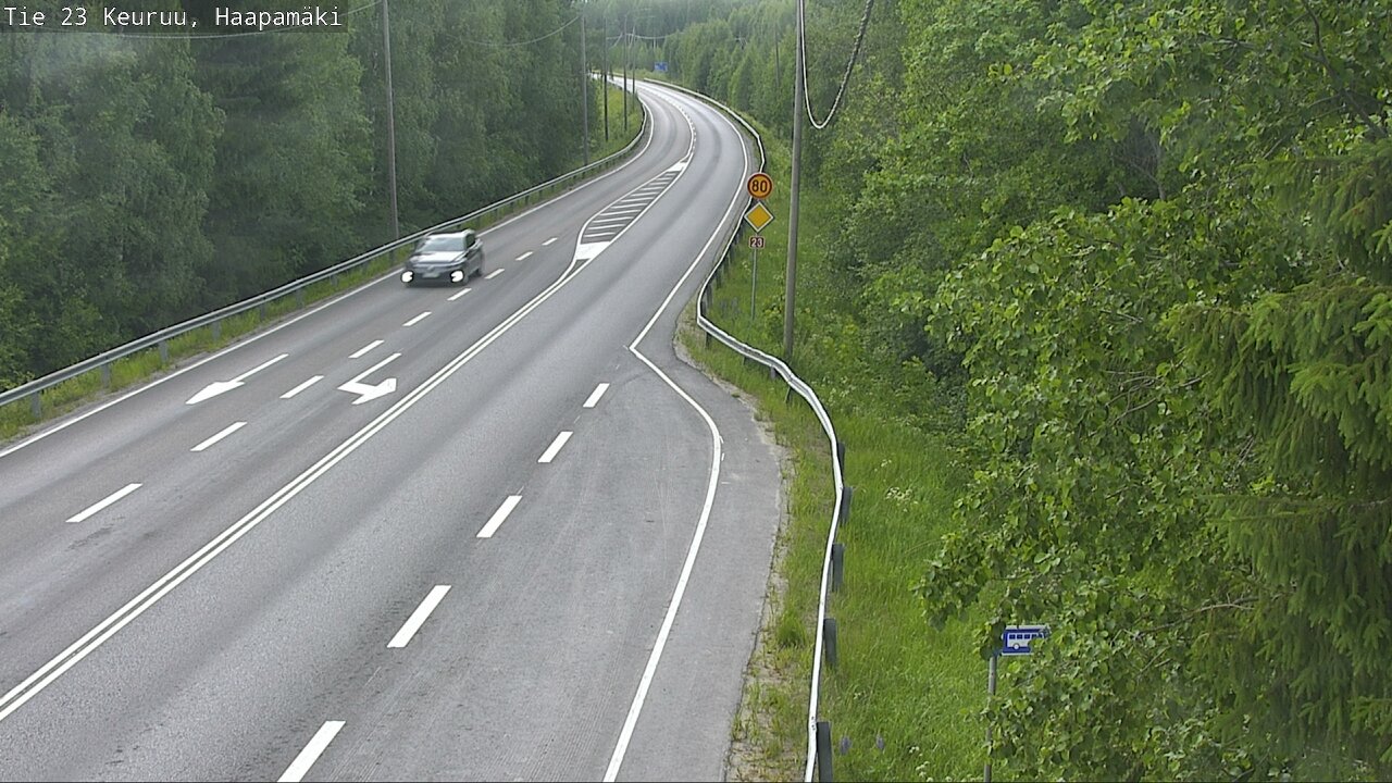 Kelikamerat Kuva Tie 23 Haapamäki, Keuruu, Keski-Suomi