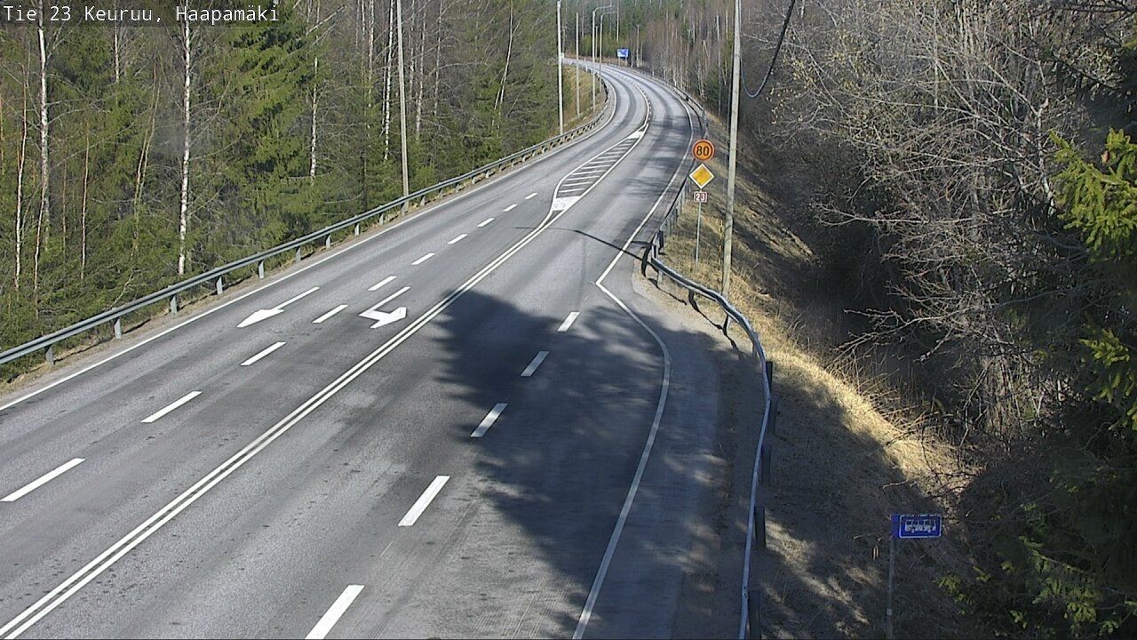 Kelikamerat Kuva Tie 23 Haapamäki, Keuruu, Keski-Suomi