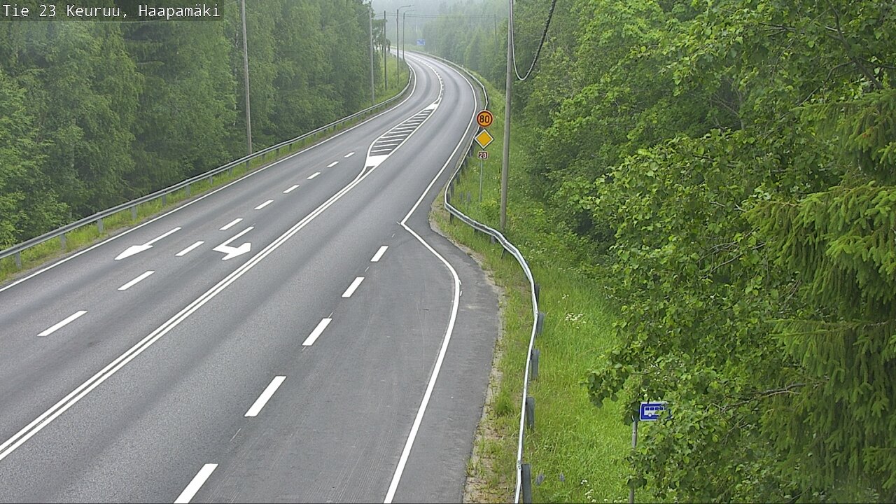 Kelikamerat Kuva Tie 23 Haapamäki, Keuruu, Keski-Suomi