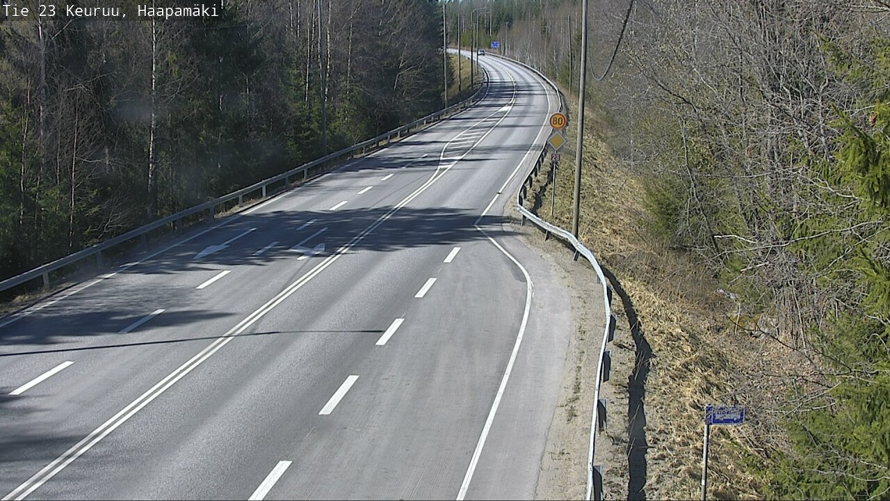 Kelikamerat Kuva Tie 23 Haapamäki, Keuruu, Keski-Suomi