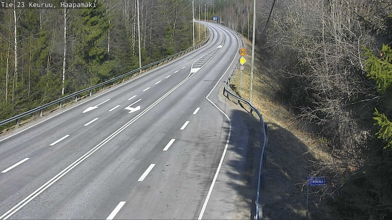 Kelikamerat Kuva Tie 23 Haapamäki, Keuruu, Keski-Suomi