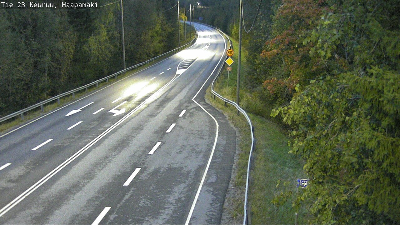 Kelikamerat Kuva Tie 23 Haapamäki, Keuruu, Keski-Suomi