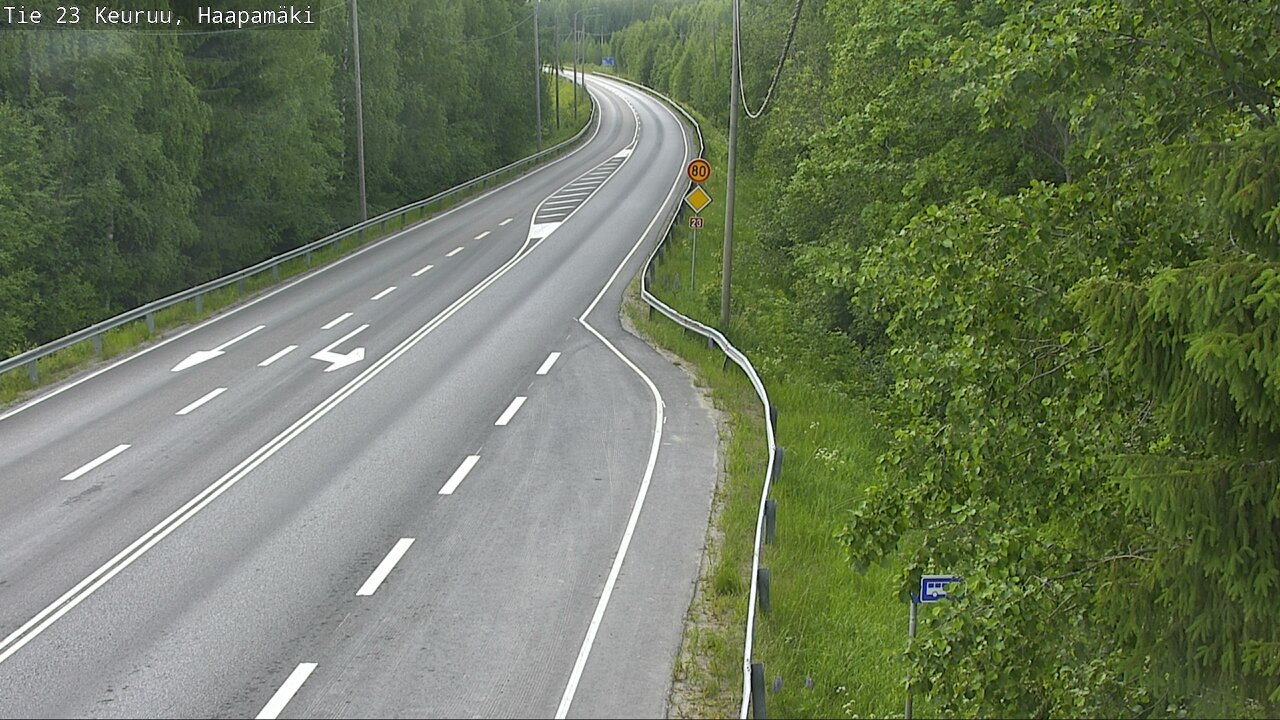 Kelikamerat Kuva Tie 23 Haapamäki, Keuruu, Keski-Suomi