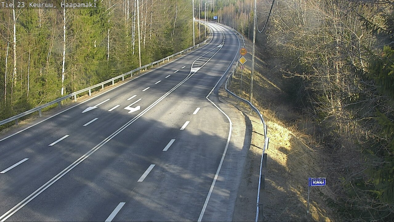 Kelikamerat Kuva Tie 23 Haapamäki, Keuruu, Keski-Suomi