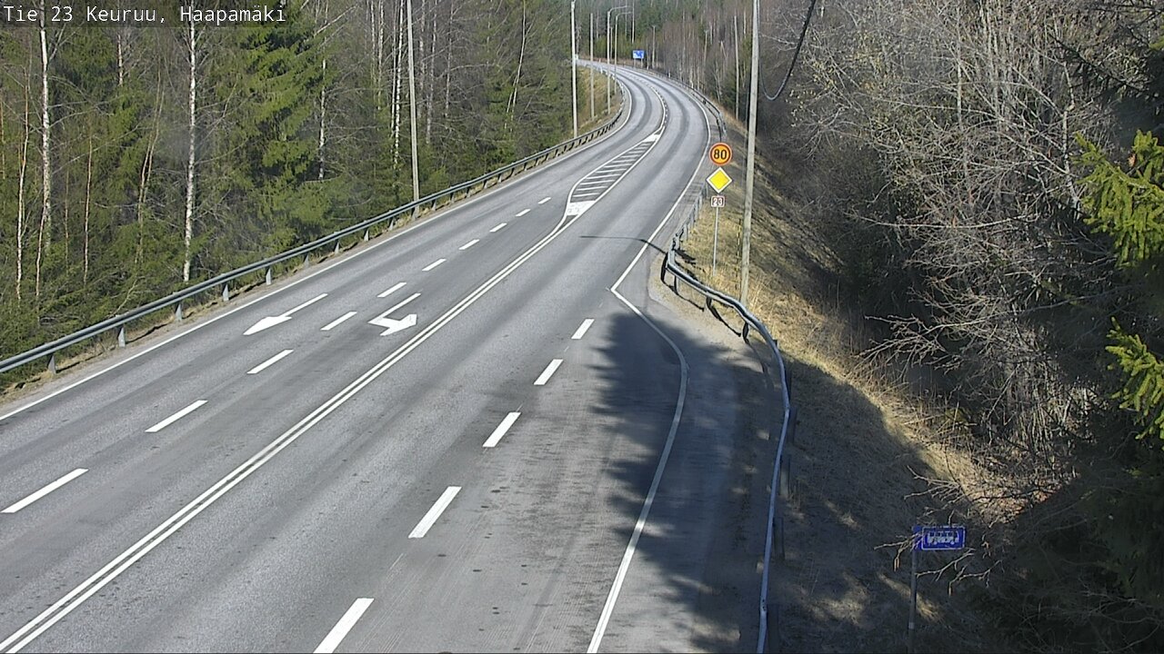Kelikamerat Kuva Tie 23 Haapamäki, Keuruu, Keski-Suomi