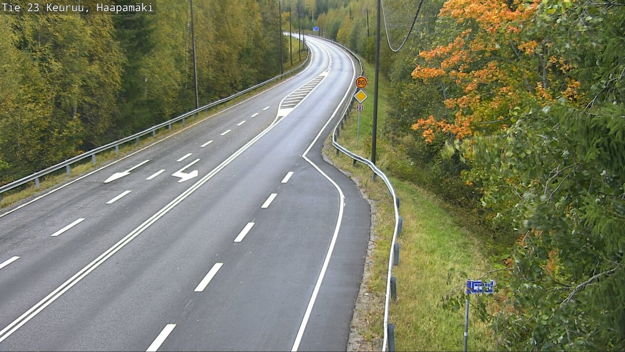 Kelikamerat Kuva Tie 23 Haapamäki, Keuruu, Keski-Suomi