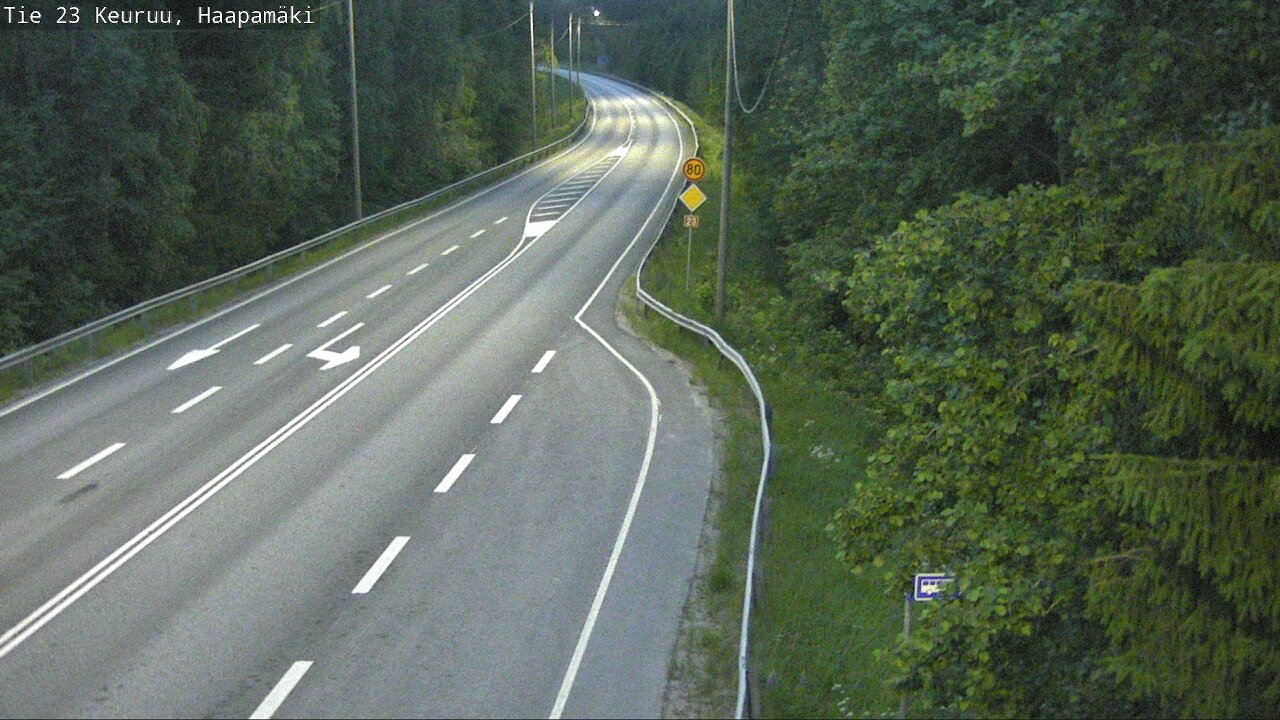 Kelikamerat Kuva Tie 23 Haapamäki, Keuruu, Keski-Suomi