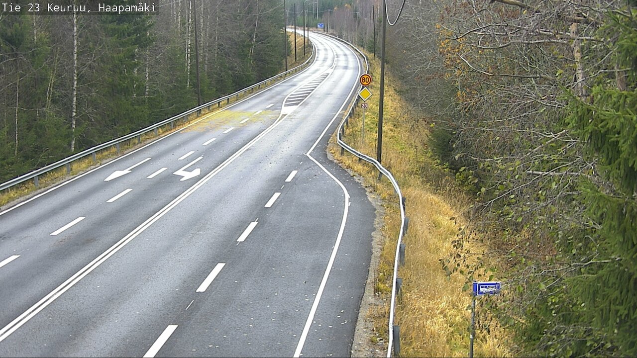 Kelikamerat Kuva Tie 23 Haapamäki, Keuruu, Keski-Suomi