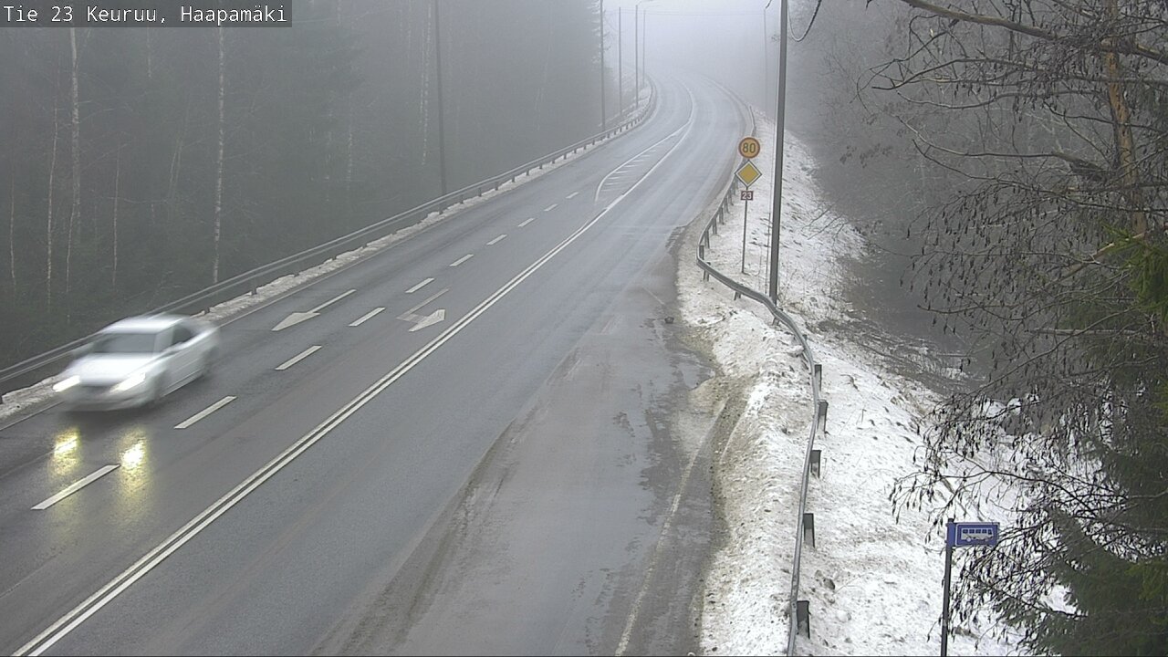 Weather Camera Image Väg 23 Haapamäki, Keuruu, Keski-Suomi