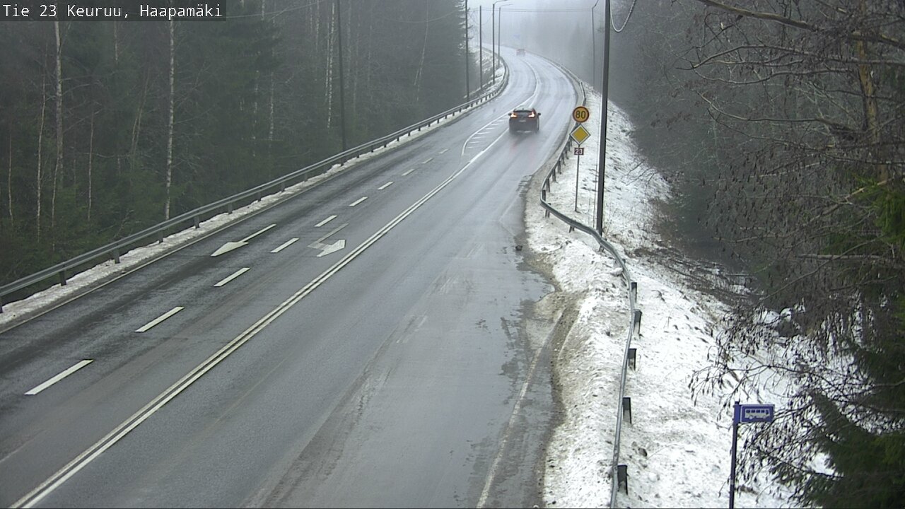 Weather Camera Image Väg 23 Haapamäki, Keuruu, Keski-Suomi