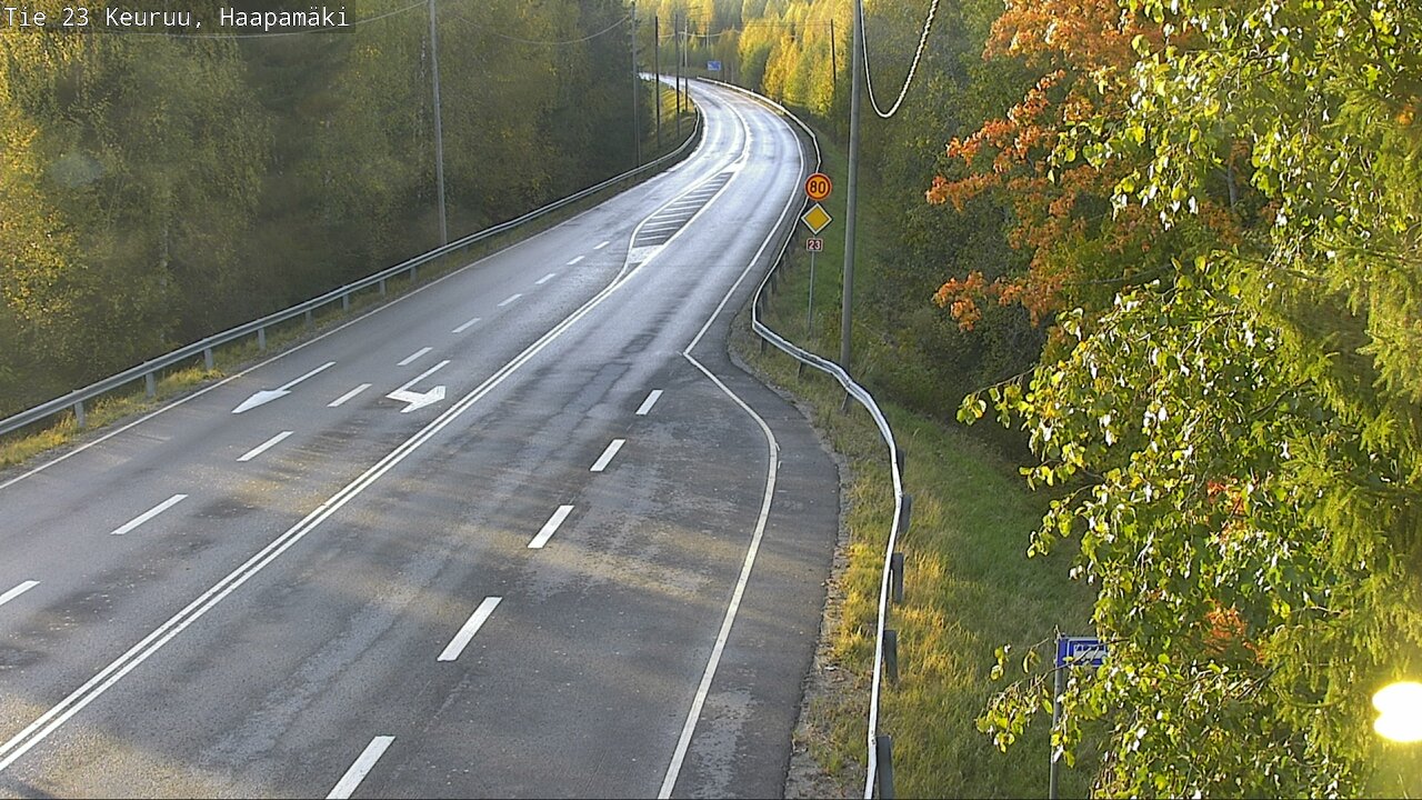 Kelikamerat Kuva Tie 23 Haapamäki, Keuruu, Keski-Suomi