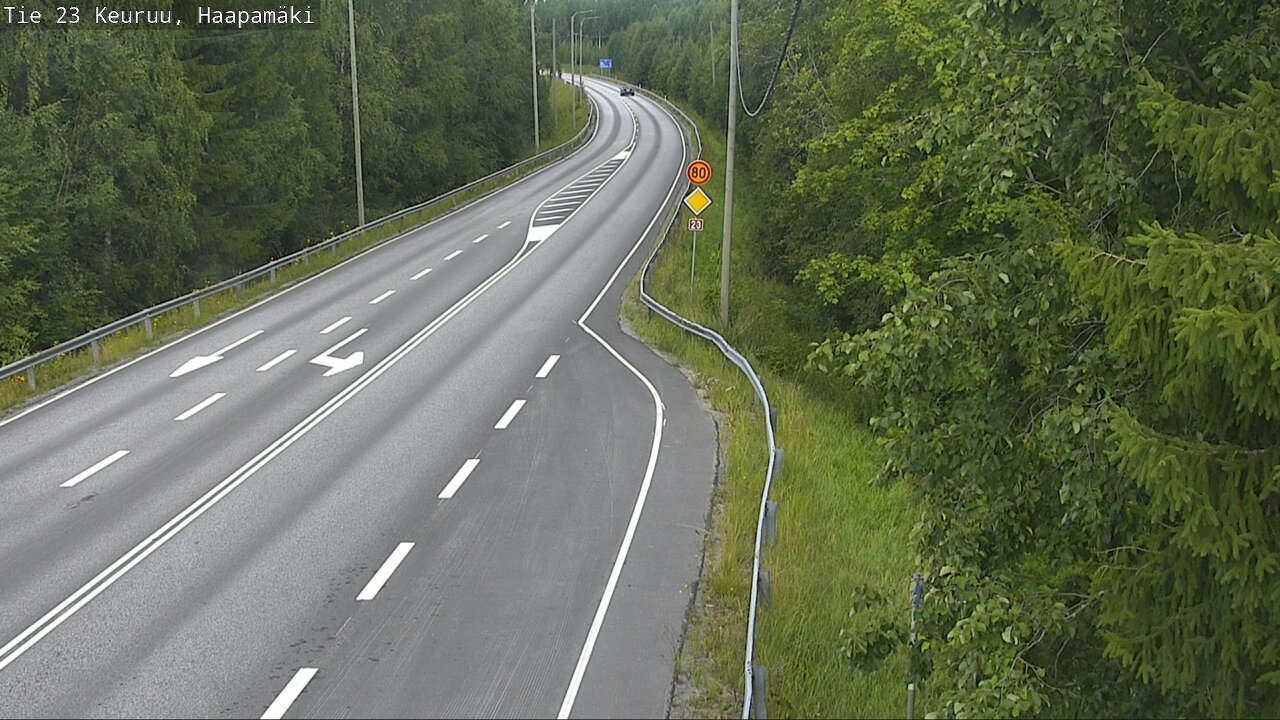 Kelikamerat Kuva Tie 23 Haapamäki, Keuruu, Keski-Suomi