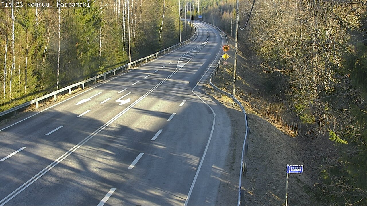 Weather Camera Image Road 23 Haapamäki, Keuruu, Keski-Suomi
