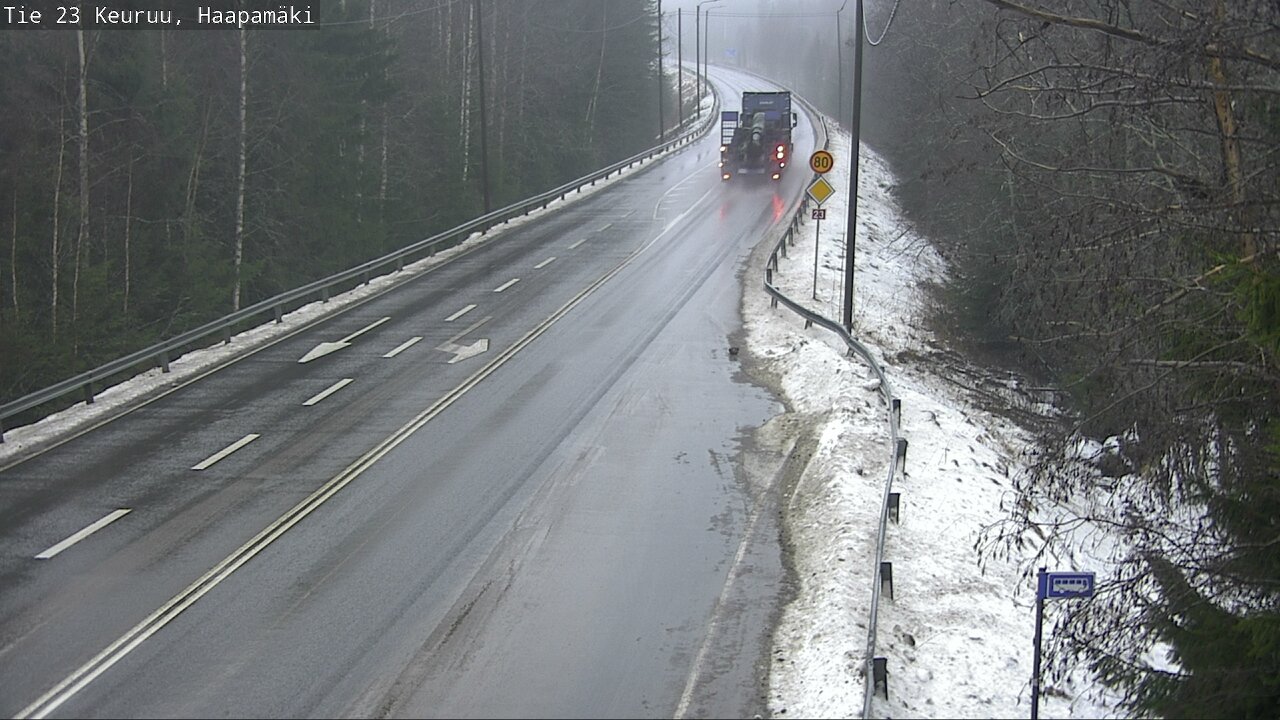Weather Camera Image Väg 23 Haapamäki, Keuruu, Keski-Suomi