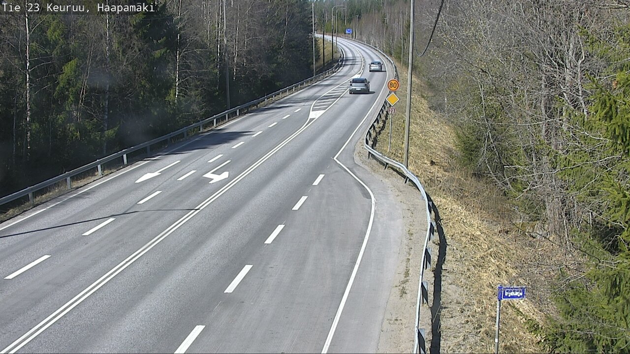 Kelikamerat Kuva Tie 23 Haapamäki, Keuruu, Keski-Suomi