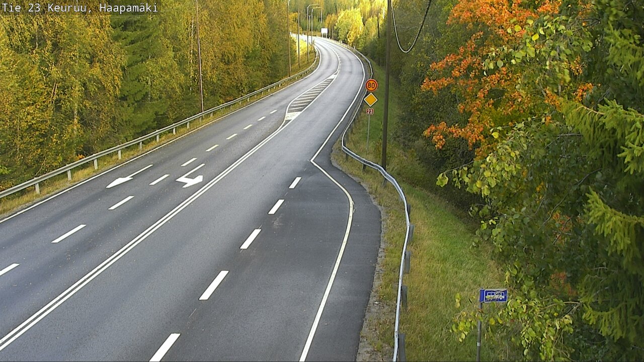 Weather Camera Image Road 23 Haapamäki, Keuruu, Keski-Suomi
