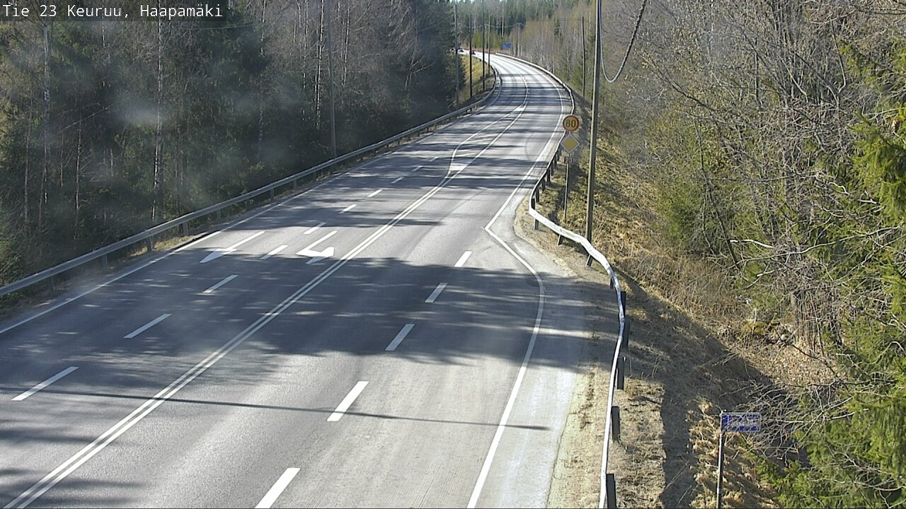 Kelikamerat Kuva Tie 23 Haapamäki, Keuruu, Keski-Suomi