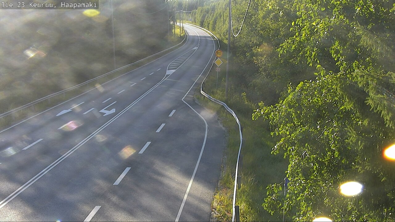 Kelikamerat Kuva Tie 23 Haapamäki, Keuruu, Keski-Suomi