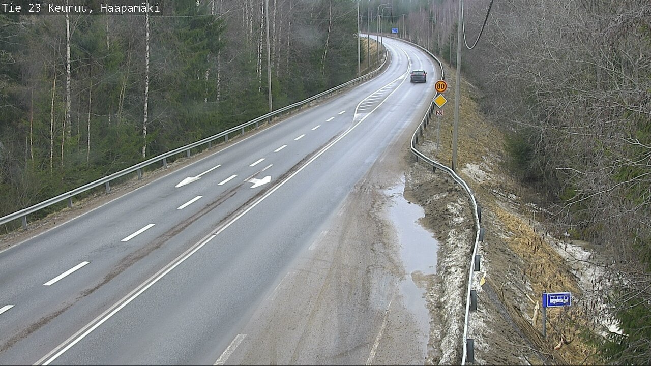 Weather Camera Image Road 23 Haapamäki, Keuruu, Keski-Suomi