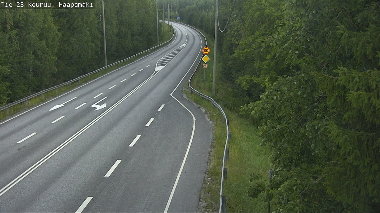 Kelikamerat Kuva Tie 23 Haapamäki, Keuruu, Keski-Suomi