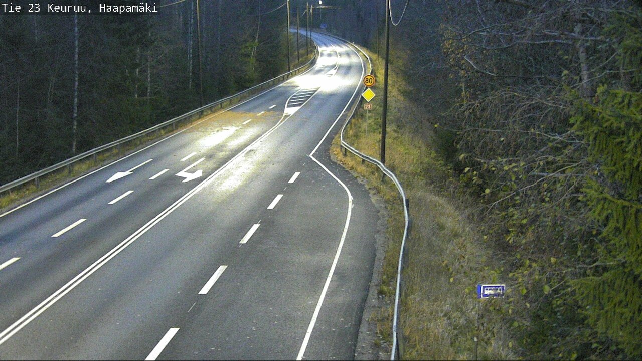 Kelikamerat Kuva Tie 23 Haapamäki, Keuruu, Keski-Suomi