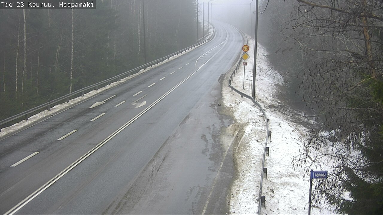 Weather Camera Image Väg 23 Haapamäki, Keuruu, Keski-Suomi