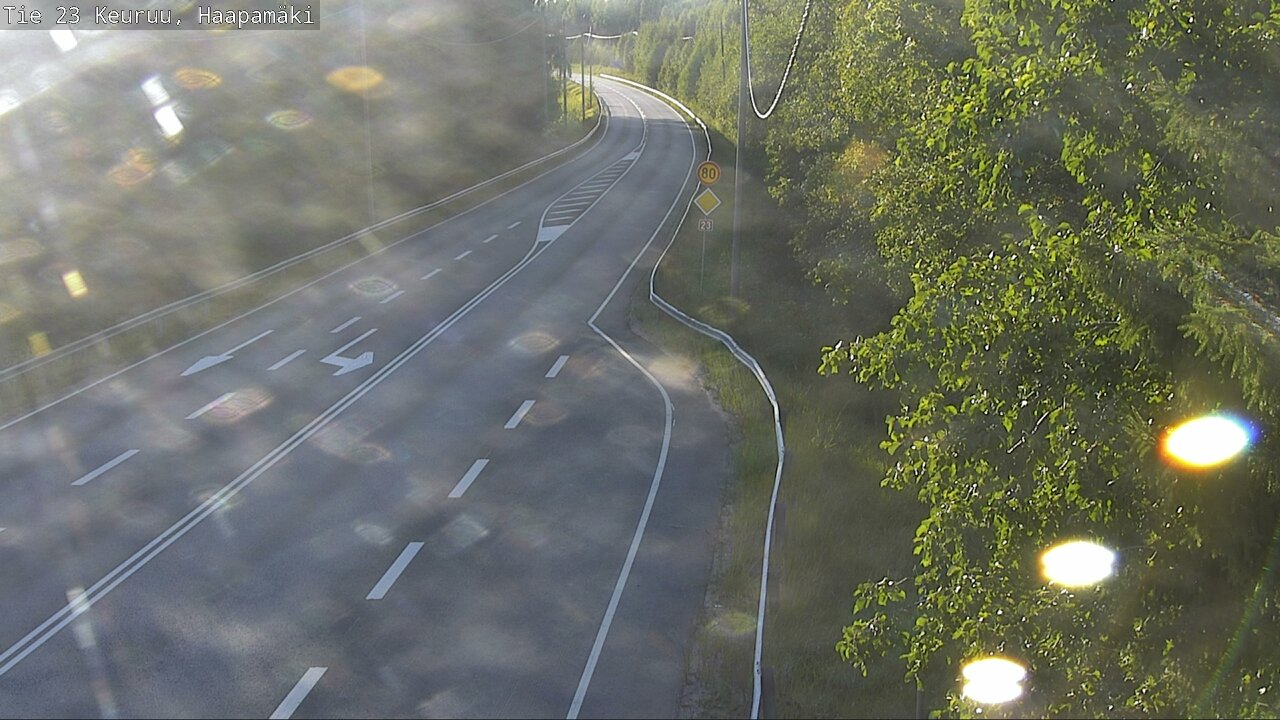Kelikamerat Kuva Tie 23 Haapamäki, Keuruu, Keski-Suomi