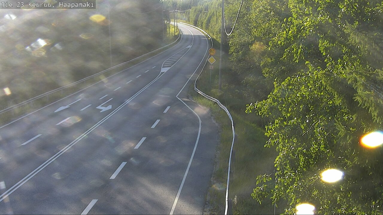 Kelikamerat Kuva Tie 23 Haapamäki, Keuruu, Keski-Suomi
