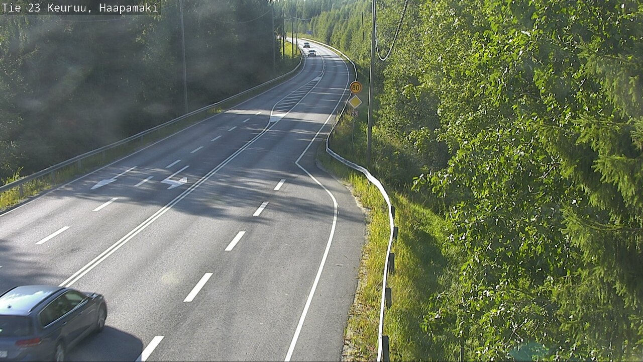 Kelikamerat Kuva Tie 23 Haapamäki, Keuruu, Keski-Suomi