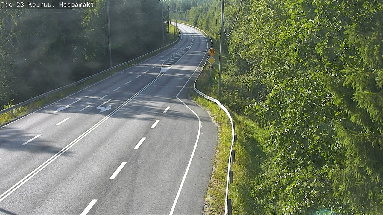 Kelikamerat Kuva Tie 23 Haapamäki, Keuruu, Keski-Suomi