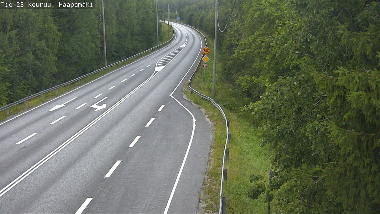 Kelikamerat Kuva Tie 23 Haapamäki, Keuruu, Keski-Suomi