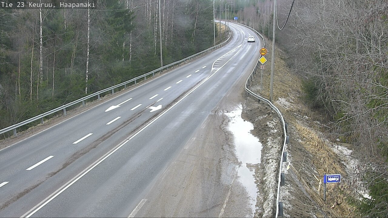 Weather Camera Image Väg 23 Haapamäki, Keuruu, Keski-Suomi
