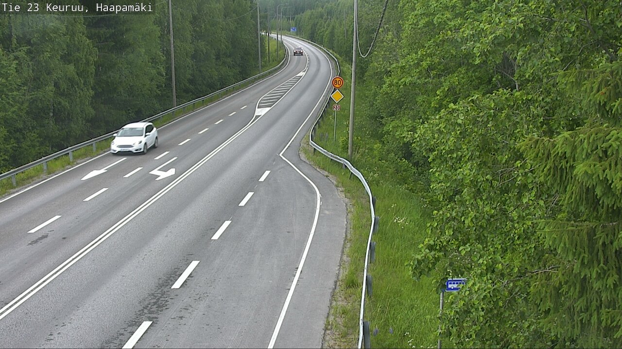 Kelikamerat Kuva Tie 23 Haapamäki, Keuruu, Keski-Suomi