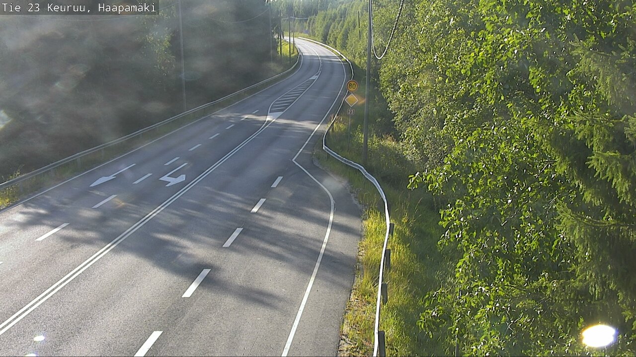 Kelikamerat Kuva Tie 23 Haapamäki, Keuruu, Keski-Suomi