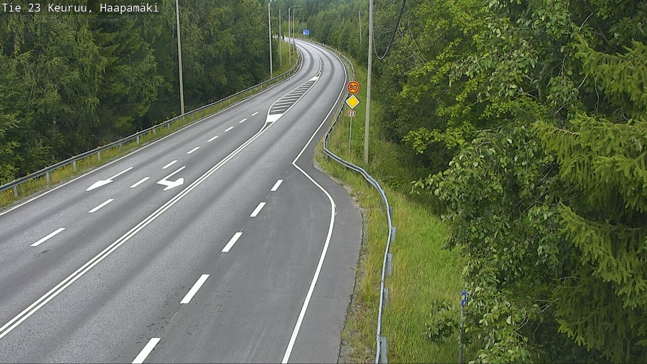 Kelikamerat Kuva Tie 23 Haapamäki, Keuruu, Keski-Suomi