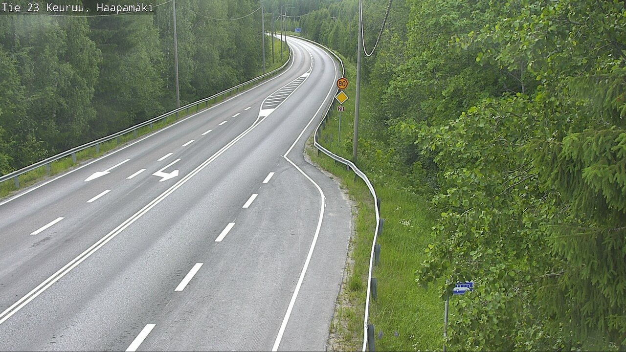 Kelikamerat Kuva Tie 23 Haapamäki, Keuruu, Keski-Suomi