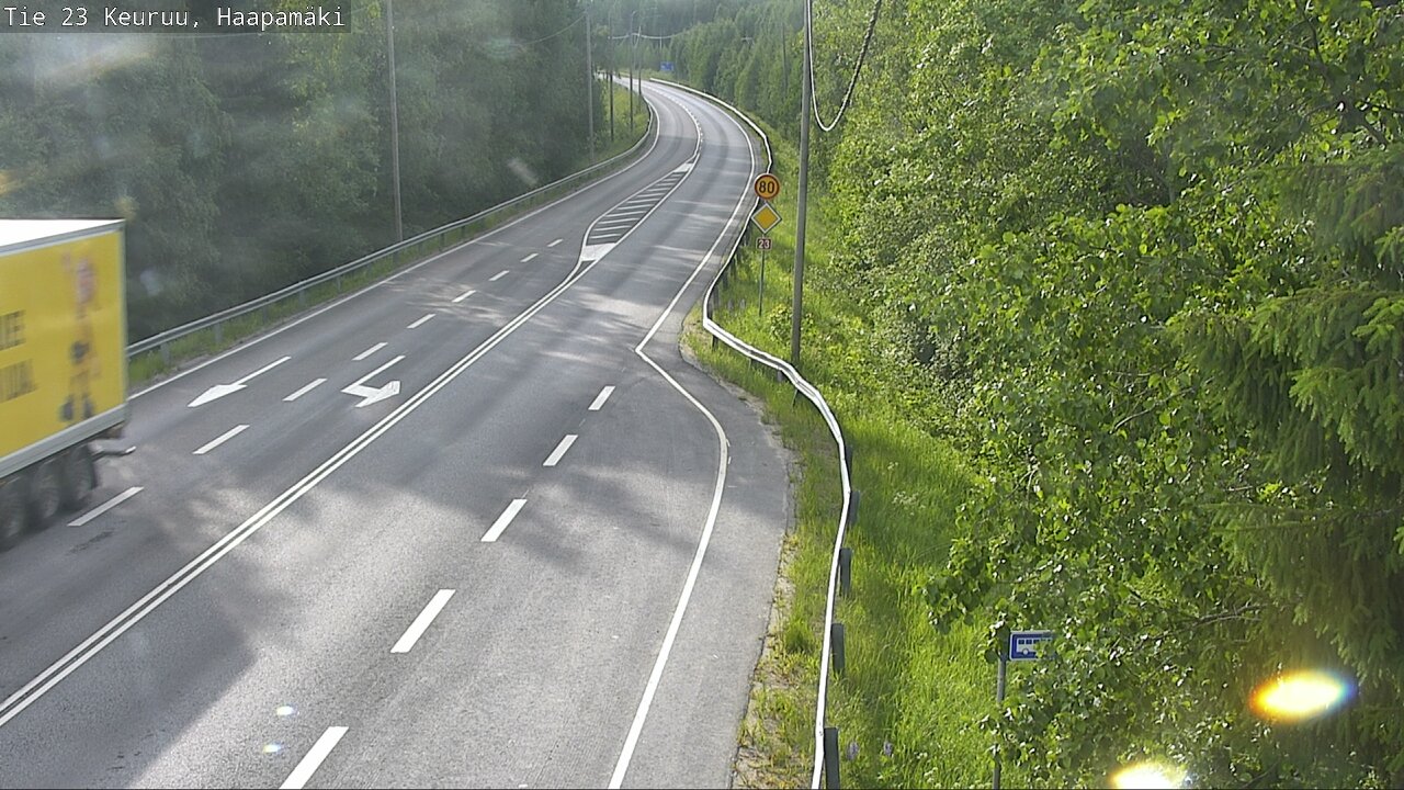 Kelikamerat Kuva Tie 23 Haapamäki, Keuruu, Keski-Suomi