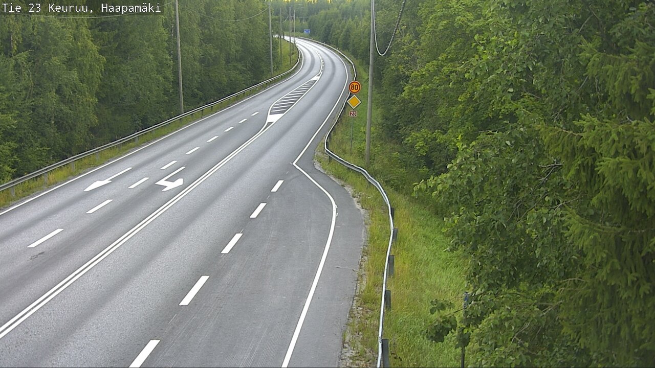 Kelikamerat Kuva Tie 23 Haapamäki, Keuruu, Keski-Suomi