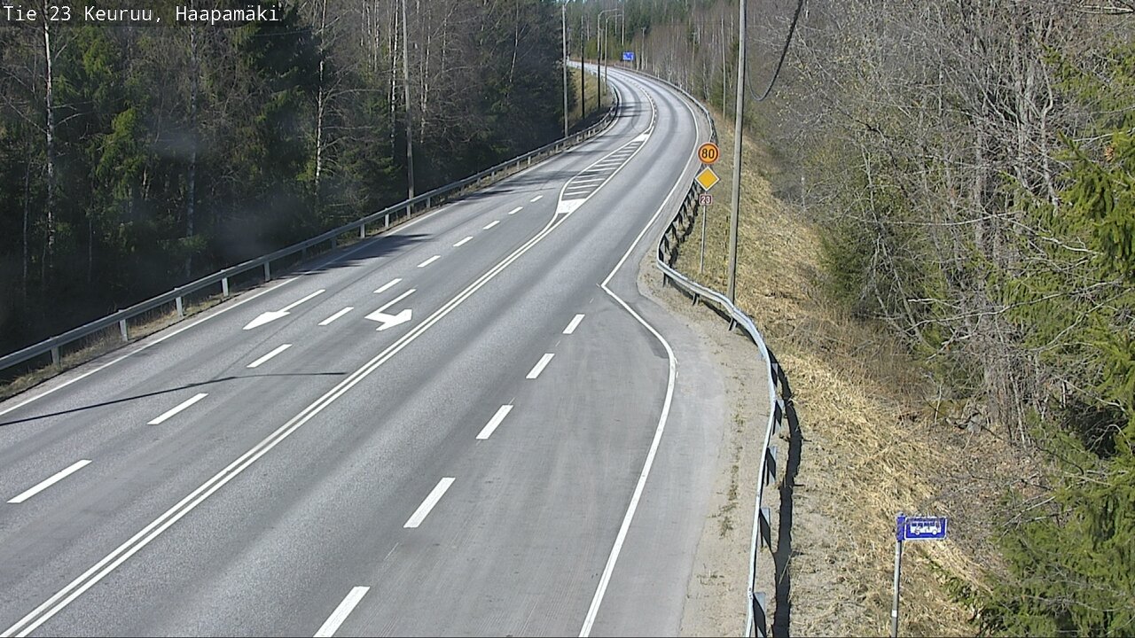 Kelikamerat Kuva Tie 23 Haapamäki, Keuruu, Keski-Suomi